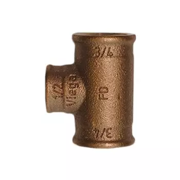 Тройник Viega 1626 3/4x1/2x3/4 264468