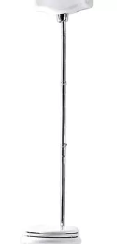 Труба к подвесному бачку Kerasan Waldorf 754790 высокая хром