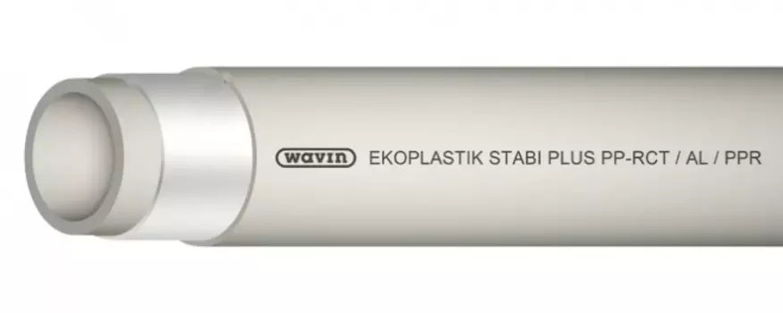 Труба полипропиленовая Ekoplastik Stabi Plus PN 28 75x8,4 (штанга: 4 м)