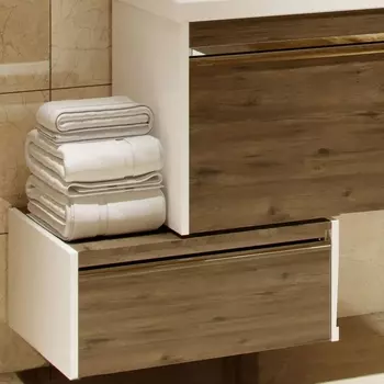 Тумба Акватон Капри 60 таксония темная 1A231003KPDB0