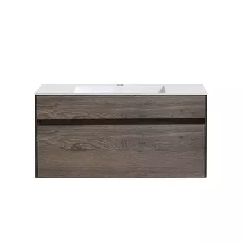 Тумба c раковиной Vincea Chiara 100 R.Oak