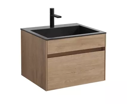 Тумба c раковиной Vincea Chiara 60 N.Oak