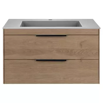 Тумба c раковиной Vincea Chiara 80 N.Oak