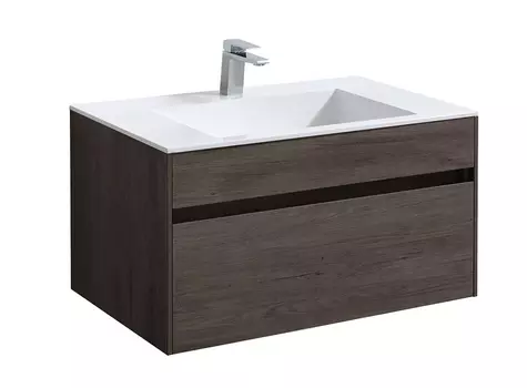 Тумба c раковиной Vincea Chiara 80 R.Oak