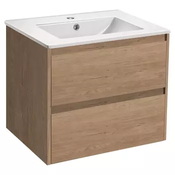 Тумба c раковиной Vincea Gio 60 N.Oak