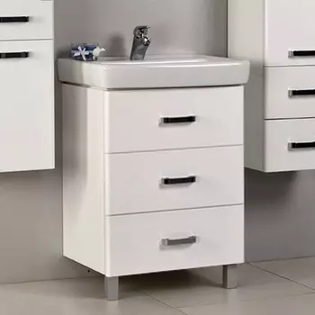 Тумба для комплекта Акватон Америна М 60 белая 1A168901AM010