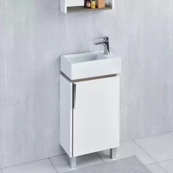 Тумба для комплекта Акватон Бэлла 46 белая, джарра 1A221501BBAZ0