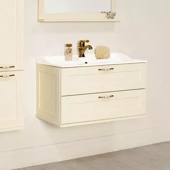 Тумба для комплекта Акватон Леон 80 дуб бежевый 1A186301LBPR0