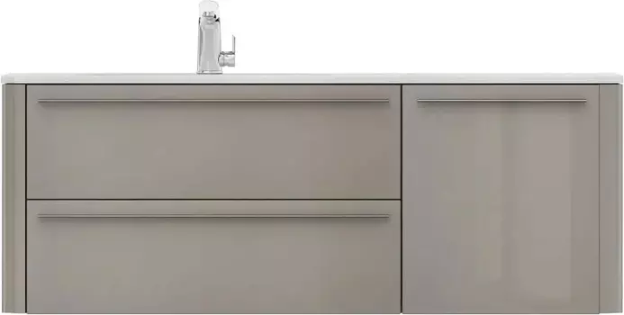 Тумба для комплекта Am.Pm Awe 125 L королевский серый M15FHL1253GH