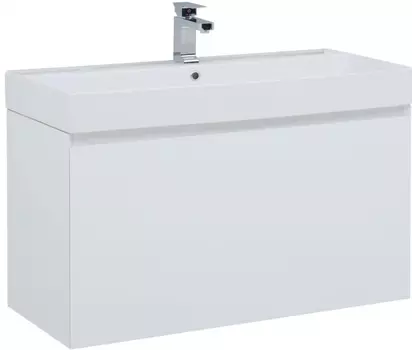 Тумба для комплекта Aquanet Йорк 85 белая 202092