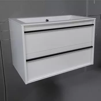 Тумба для комплекта Aquanet Lino 70 белый матовый 253902