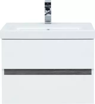 Тумба для комплекта Aquanet Rosso 60 белая, дуб рошелье 267395