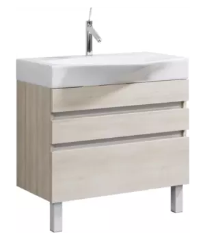 Тумба для комплекта Aqwella 5 stars Бергамо 80 напольная, акация Ber.01.08/n/A