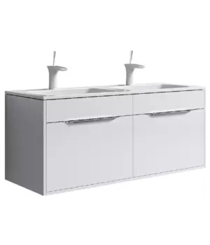 Тумба для комплекта Aqwella 5 stars Malaga 120 белая Mal.01.12