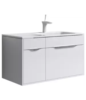 Тумба для комплекта Aqwella 5 stars Malaga 90 R белая Mal.01.09/R