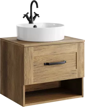 Тумба для комплекта Aqwella Craft 60 дуб балтийский CRF0106DB