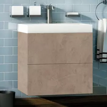 Тумба для комплекта Art&Max Verona-Push 60 камень светлый AM-Verona-Push-600-2C-SO-St