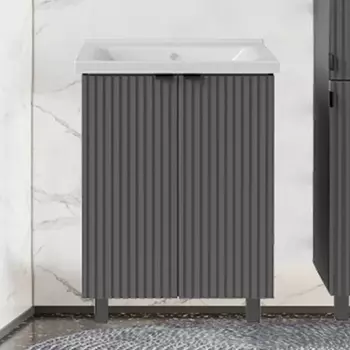 Тумба для комплекта ASB-Mebel Дора 60 серая /9967