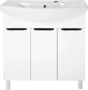 Тумба для комплекта ASB-Mebel Мессина 80 с дверками /11433