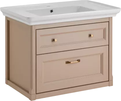 Тумба для комплекта ASB-Woodline Толедо 85 капучино /11212