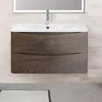Тумба для комплекта BelBagno Acqua 100 robere nature grigio ACQUA-1000-2C-SO-RNG