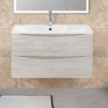 Тумба для комплекта BelBagno Acqua 100 rovere vintage bianco ACQUA-1000-2C-SO-RVB