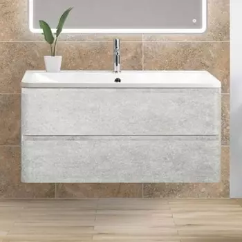 Тумба для комплекта BelBagno Albano 100 cemento verona grigio ALBANO-1000-2C-SO-CVG