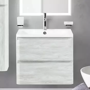Тумба для комплекта BelBagno Albano 60 подвесная, rovere vintage bianco ALBANO-600-2C-SO-RVB