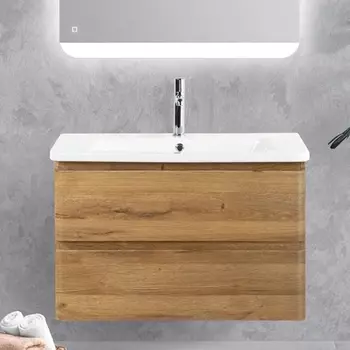 Тумба для комплекта BelBagno Albano-Cer 80 подвесная, rovere rustico ALBANO-CER-800-2C-SO-RR