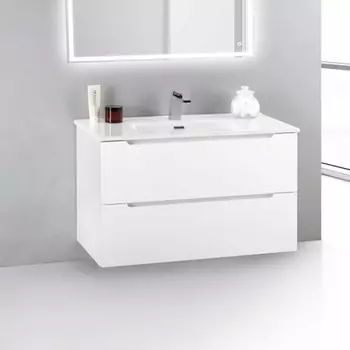 Тумба для комплекта BelBagno Etna 39 80 bianco lucido ETNA39-800/390-2C-SO-BL-P