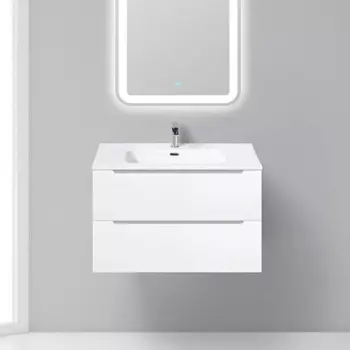 Тумба для комплекта BelBagno Etna 80 bianco lucido ETNA-800-2C-SO-BL-P