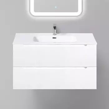 Тумба для комплекта BelBagno Etna 90 bianco lucido ETNA-900-2C-SO-BL-P