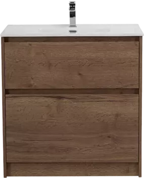 Тумба для комплекта BelBagno Kraft 80 напольная, rovere tabacco KRAFT-800-2C-PIA-RT