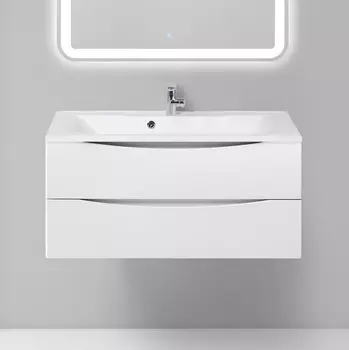 Тумба для комплекта BelBagno Marino 100 bianco opaco MARINO-1000-2C-SO-BO-P