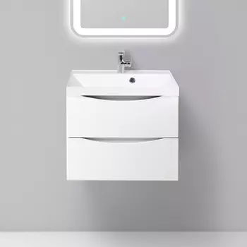 Тумба для комплекта BelBagno Marino 60 bianco lucido MARINO-600-2C-SO-BL-P