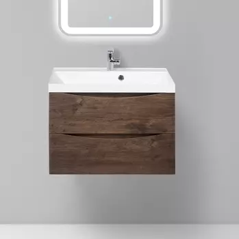 Тумба для комплекта BelBagno Marino 70 rovere moro MARINO-700-2C-SO-RW-P