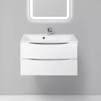 Тумба для комплекта BelBagno Marino 80 bianco lucido MARINO-800-2C-SO-BL-P
