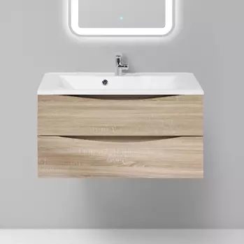 Тумба для комплекта BelBagno Marino 90 rovere bianco MARINO-900-2C-SO-WO-P