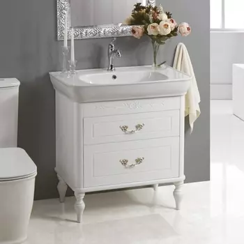 Тумба для комплекта BelBagno Prado PIA1 80 bianco lucido PRADO-800-2C-PIA1-BL