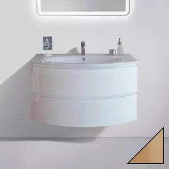 Тумба для комплекта BelBagno Prospero 100 shampagne gold BB1000DCS2C/SO-BB1000ARL