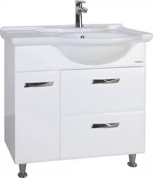 Тумба для комплекта Bellezza Балтика 90 R белая 4638915111014