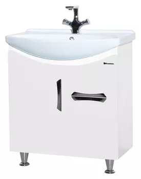 Тумба для комплекта Bellezza Лагуна 65 с ящиком, белая 4632110090013