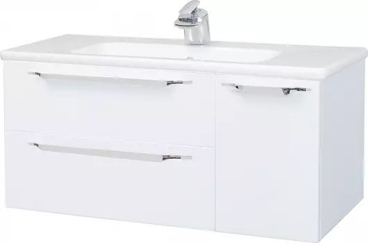 Тумба для комплекта Bellezza Луиджи 100 белая 4639217270010