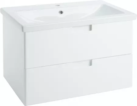 Тумба для комплекта Bellezza Пегас 100 подвесная, белая 4630417270015