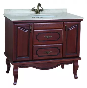 Тумба для комплекта Bellezza Рим 110 вишня 4638138580406