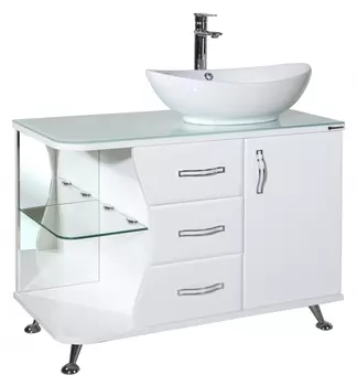 Тумба для комплекта Bellezza Рио 90 R белая 4633615141019