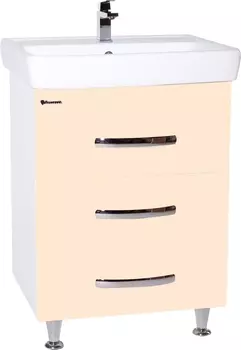 Тумба для комплекта Bellezza Рокко 60 напольная, бежевая (тигода) 4635309660073