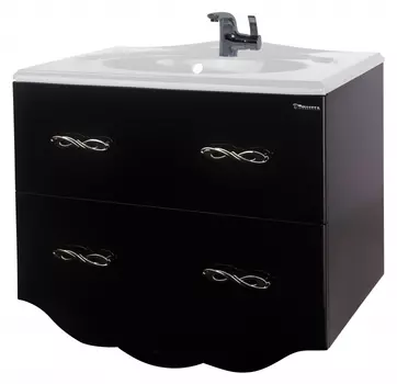 Тумба для комплекта Bellezza Версаль 100 черная 4631117270046