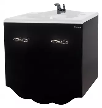 Тумба для комплекта Bellezza Версаль 80 черная 1 внутренний ящик 4631113130047