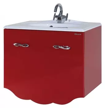 Тумба для комплекта Bellezza Версаль 90 красная 1 внутренний ящик 4631115130038